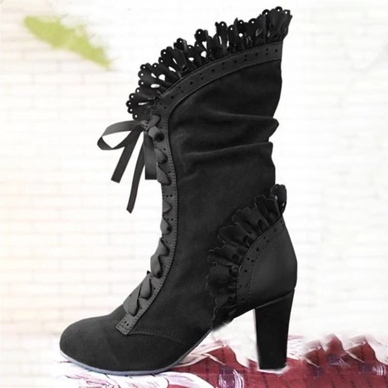 Women Shoes Jeans - Áo Ren Nữ Cao Gót Nữ