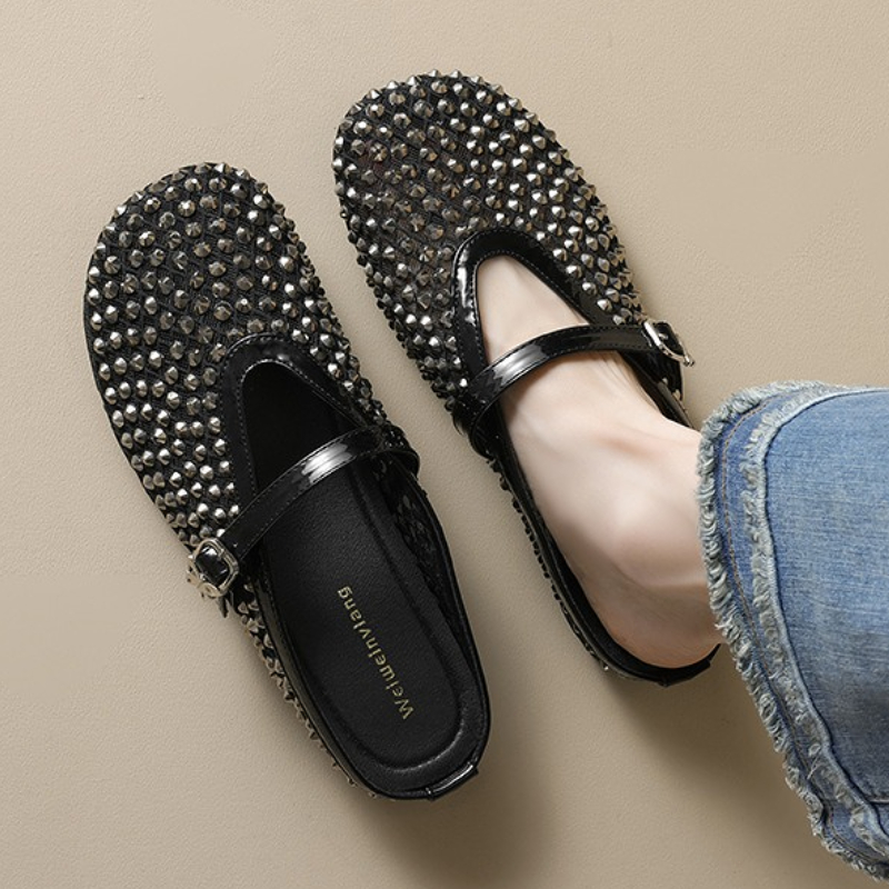 Rhinestone Sandal Women - Mesh Rhinestone Brand Slippers Women Summer