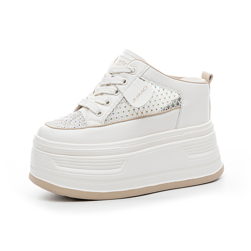 12CM Air Mesh Genuine Leather  - đánh giá và giá Women Shoes Japanese Brand