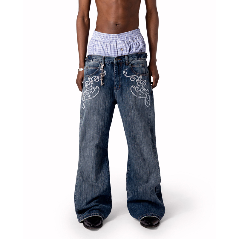 Y2k Blue Opening Bootcut Jeans - đánh giá và giá Women Shoes Jeans