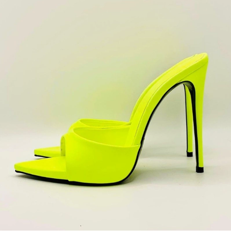Candy Colors Pointy Toe Women  - đánh giá và giá Women'S Shoes Yellow