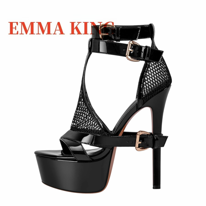Yellow Mesh Platform Heeled Sa - đánh giá và giá Women'S Shoes Yellow