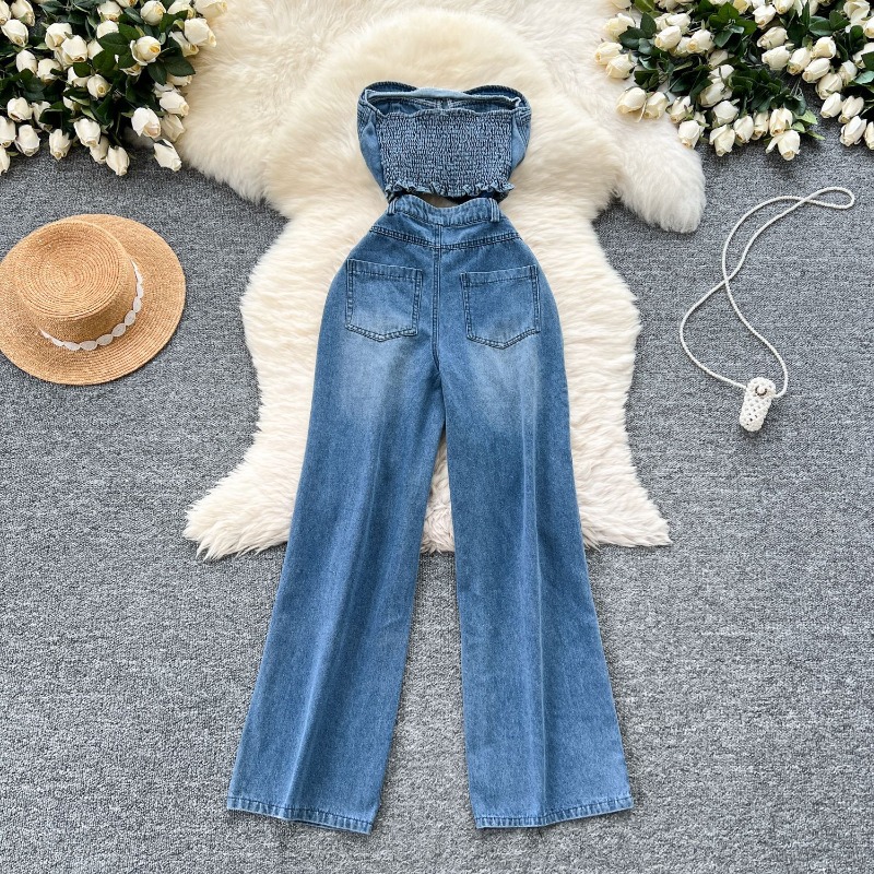 Denim Jumpsuits Women One Piec - đánh giá và giá Women Shoes Jeans