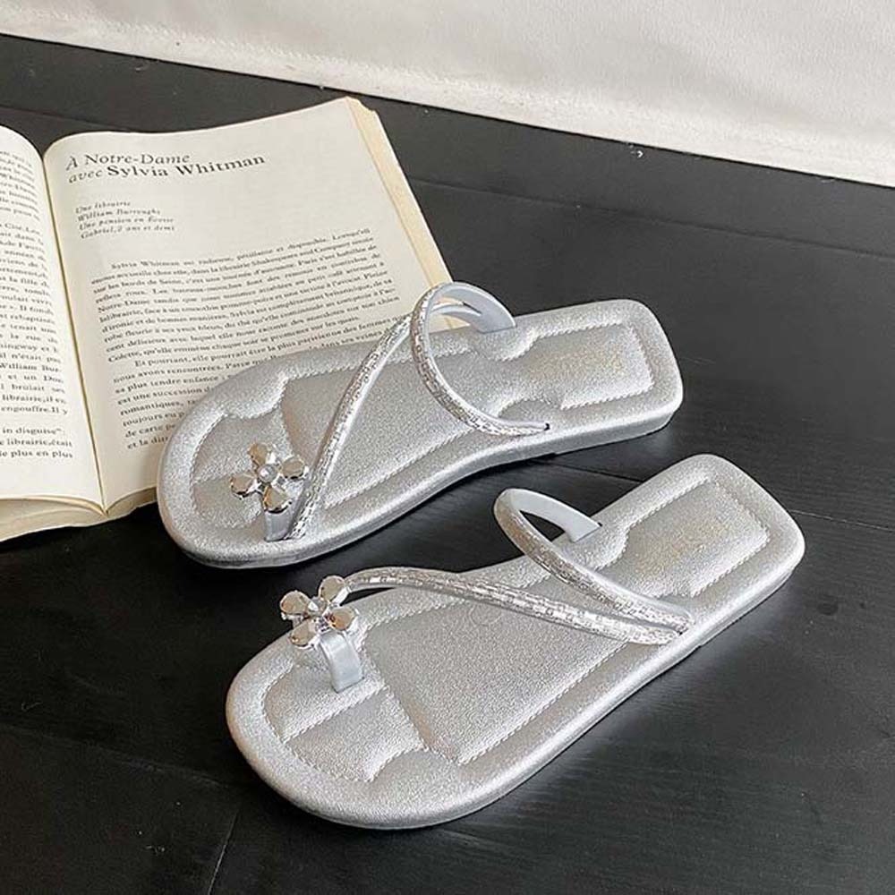 Anti-slip Bright Rhinestone Fl - đánh giá và giá Rhinestone Sandal Women