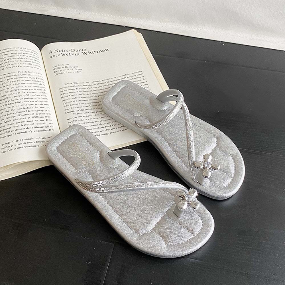 Anti-slip Bright Rhinestone Fl - đánh giá và giá Rhinestone Sandal Women