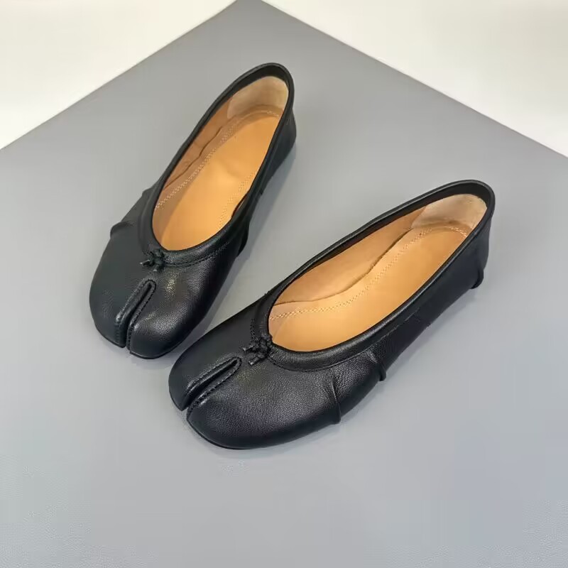 NEW Split Toe Flat Shoes Women - đánh giá và giá Loafer Flat Women