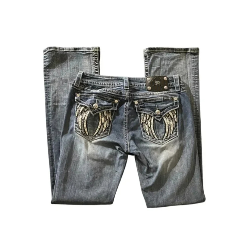 90s Vintage Jeans Female Y2K N - đánh giá và giá Women Shoes Jeans