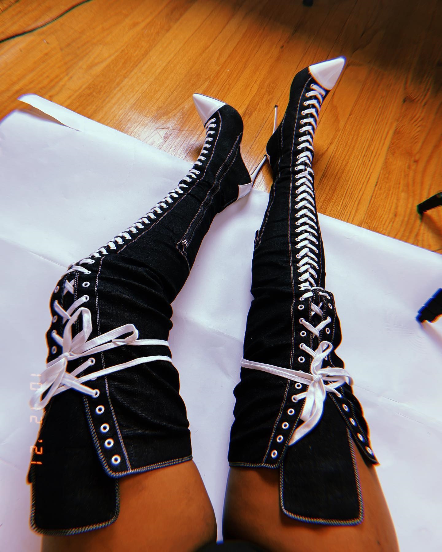 2025 New Women Pointed Toe Hig - đánh giá và giá Women Shoes Jeans