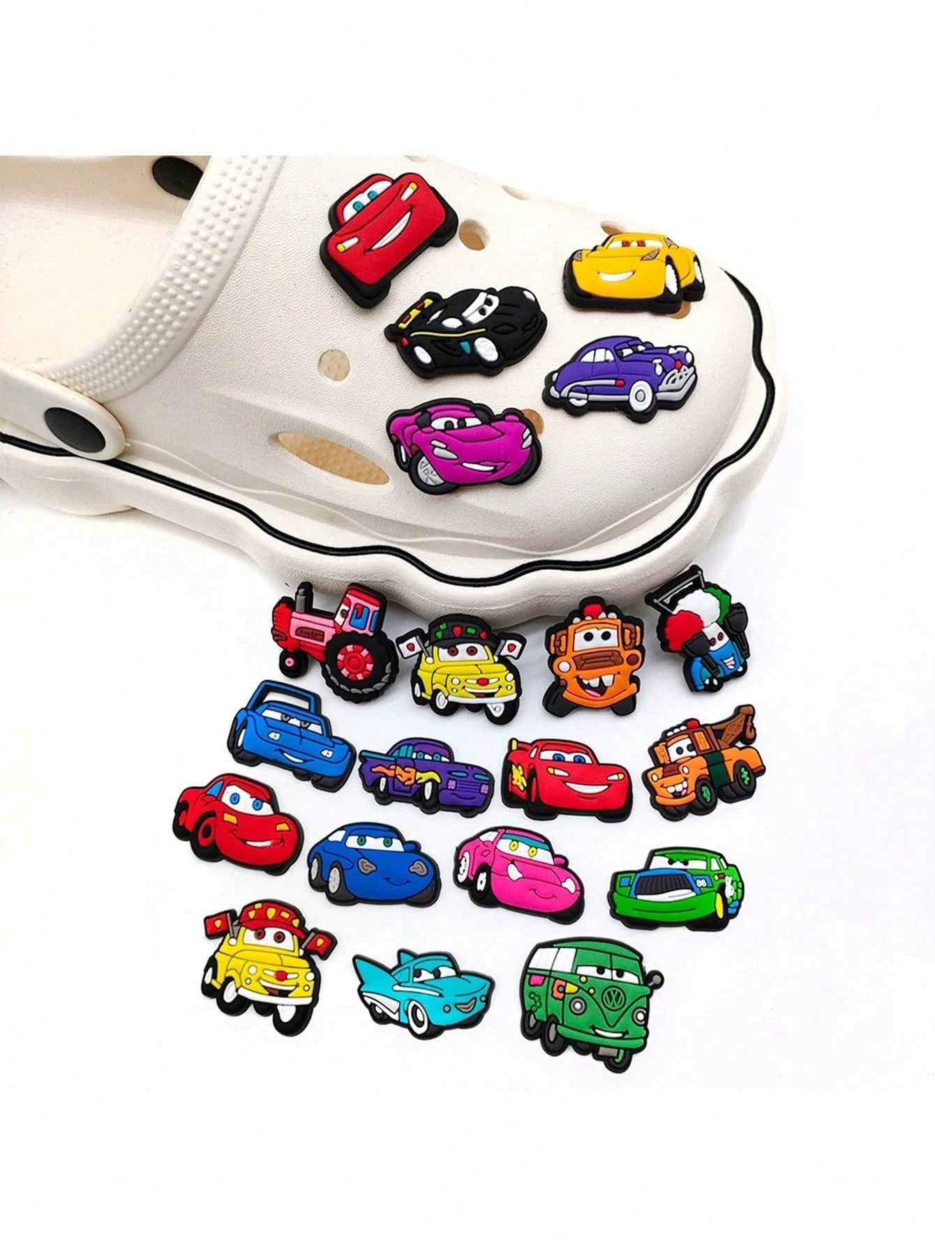 10/20Pcs Fashion Anime Cars Ma - đánh giá và giá Women'S Shoes Back To School