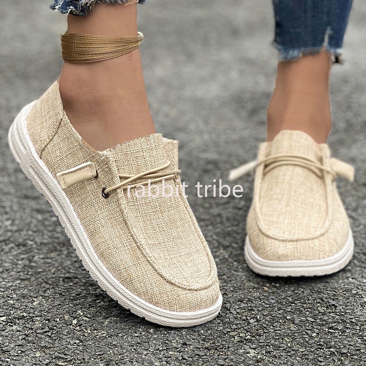 2026 New Fashionable Canvas Ca - đánh giá và giá Loafer Flat Women