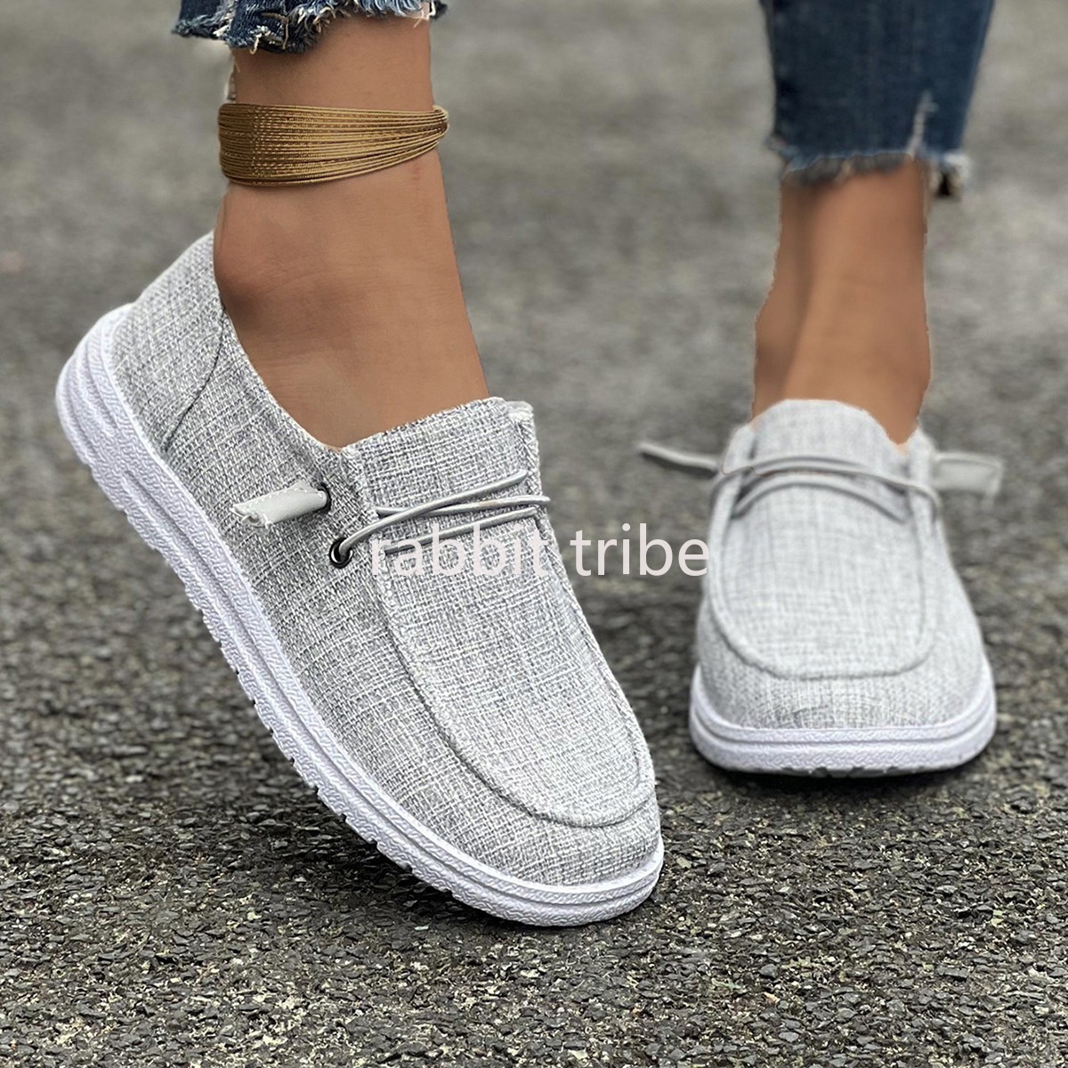 2026 New Fashionable Canvas Ca - đánh giá và giá Loafer Flat Women