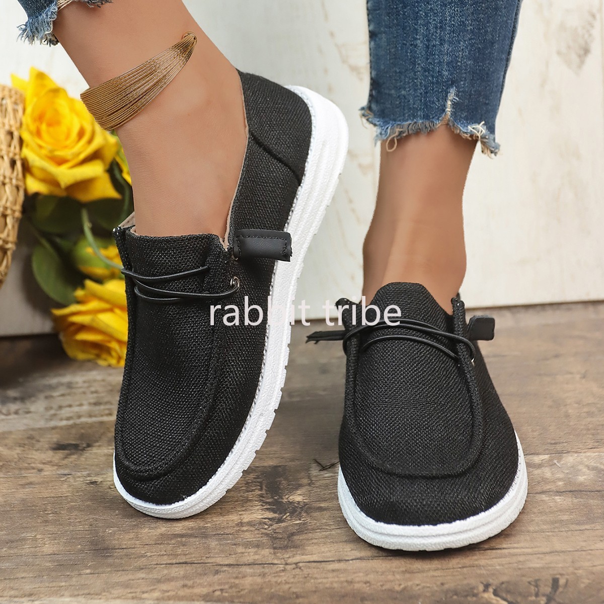 2026 New Fashionable Canvas Ca - đánh giá và giá Loafer Flat Women