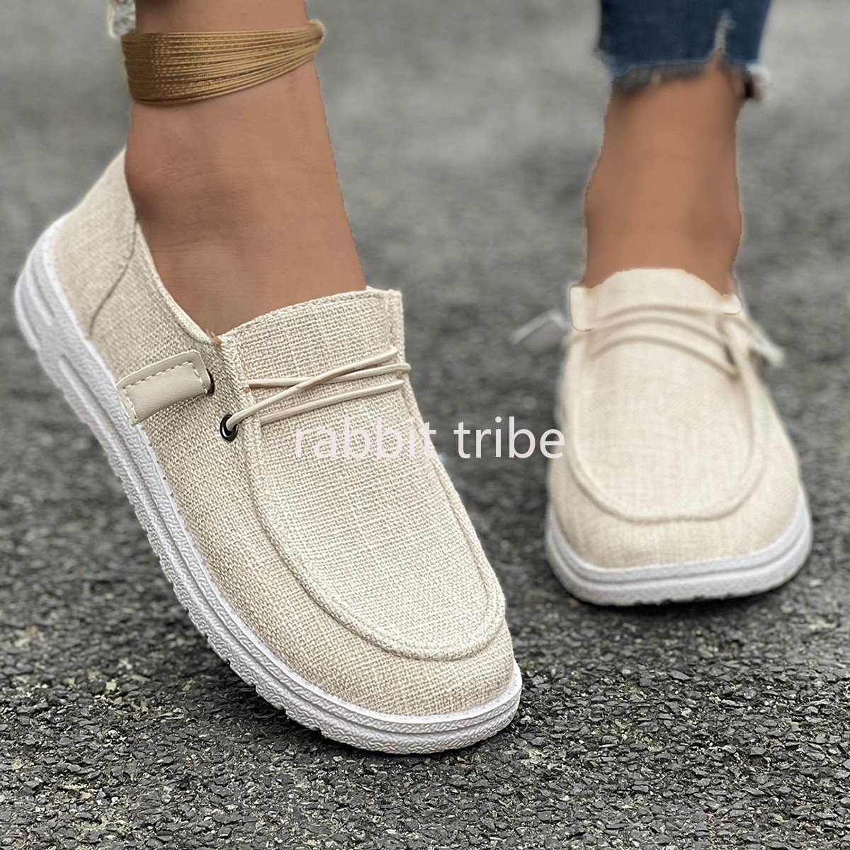 2026 New Fashionable Canvas Ca - đánh giá và giá Loafer Flat Women