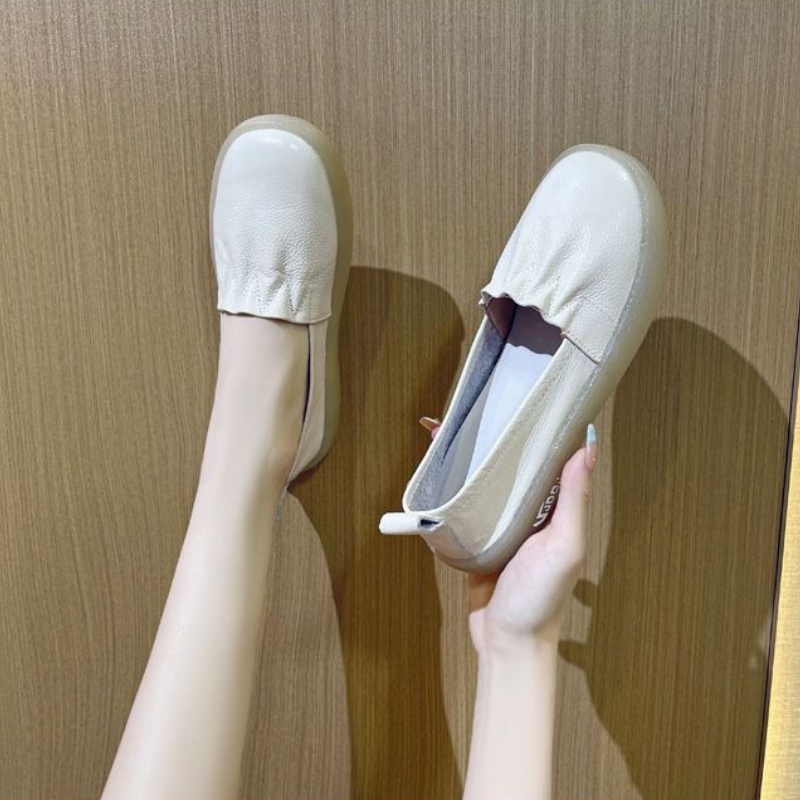 Spring and Autumn ​Women's Whi - đánh giá và giá Loafer Flat Women