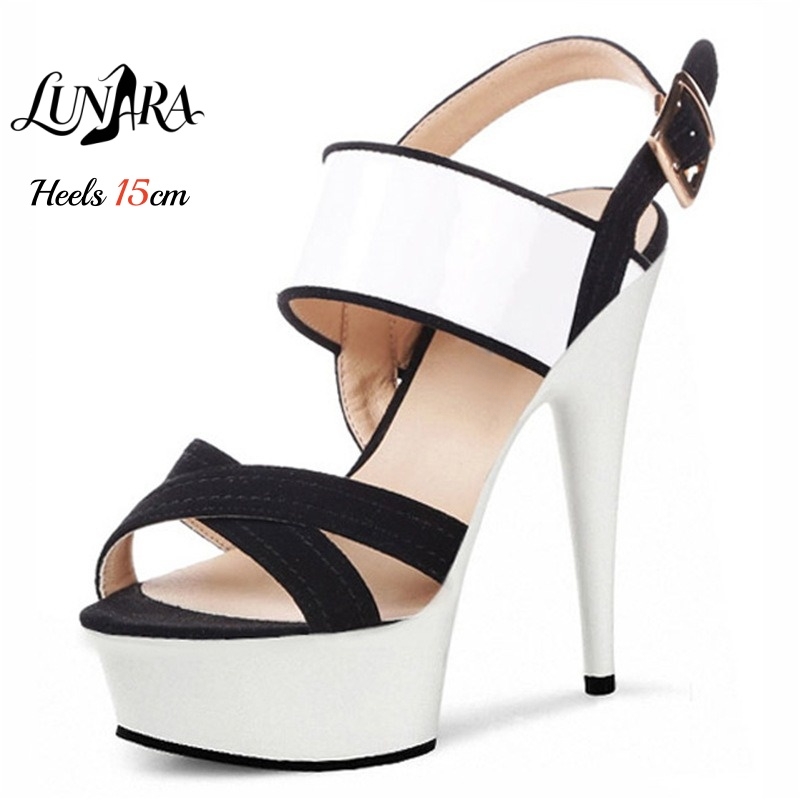 15cm/6Inch Clear Platform Stil - đánh giá và giá Ankle Strap Heels