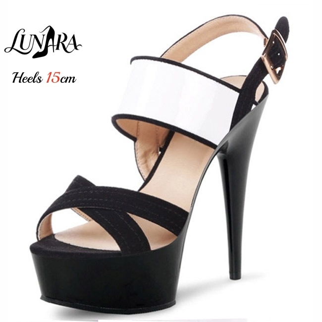 15cm/6Inch Clear Platform Stil - đánh giá và giá Ankle Strap Heels