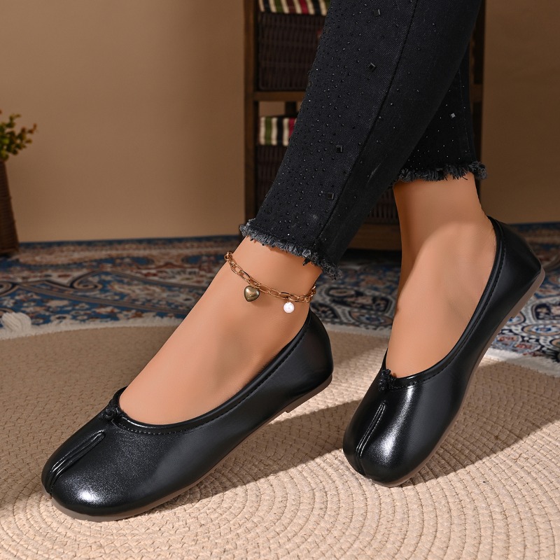 Women Cozy Leather Flats Split - đánh giá và giá Women Shoes Jeans