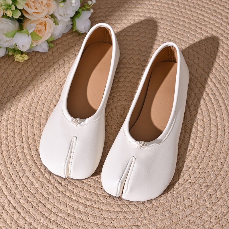 Women Cozy Leather Flats Split - đánh giá và giá Women Shoes Jeans