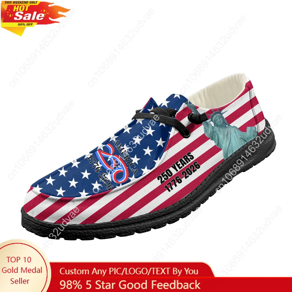 America 250th Anniversary 1776 - đánh giá và giá Loafer Flat Women