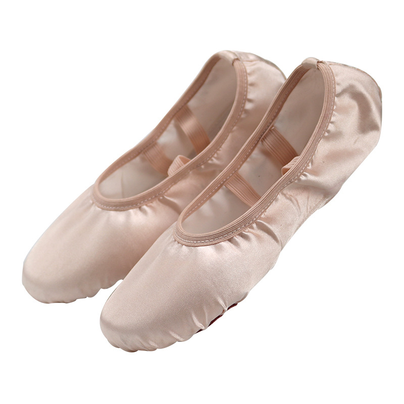 Thịt Trắng Satin Trẻ Em Ba Lê  - đánh giá và giá Women'S Xc Shoes