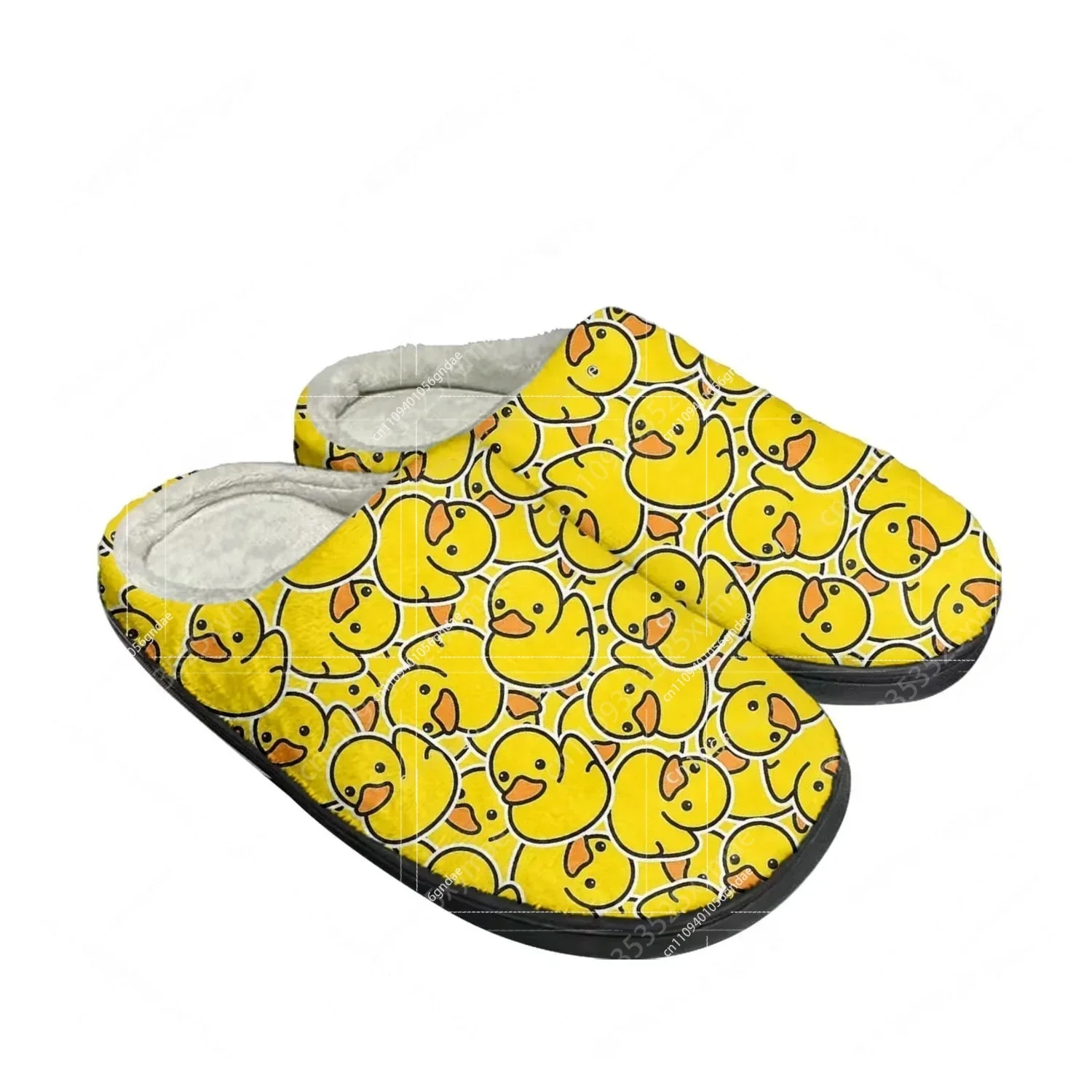 Yellow Duck Print Plush Cotton - đánh giá và giá Women'S Shoes Yellow