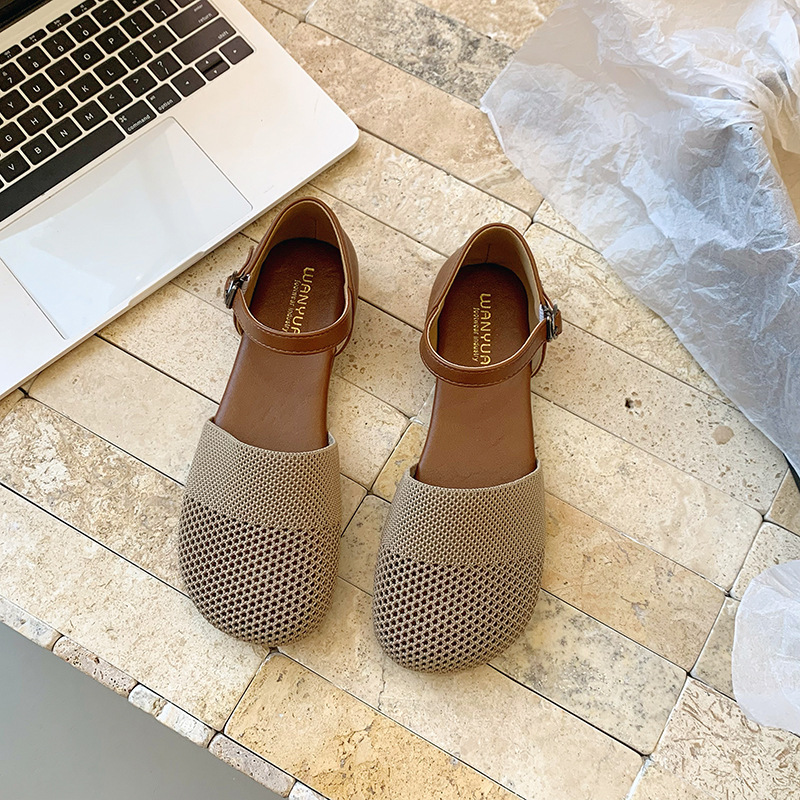 2025 New Spring Summer Mesh Sa - đánh giá và giá Ankle Strap Heels