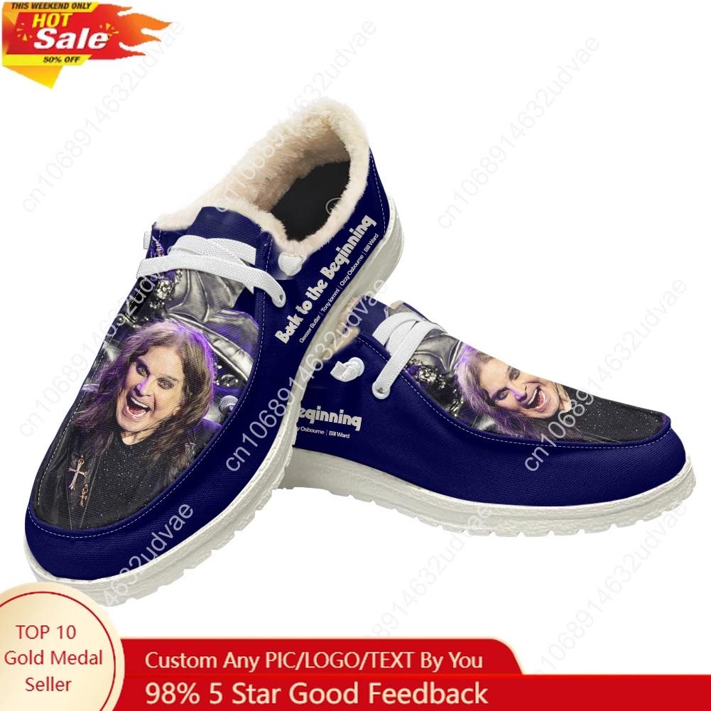 Ozzy Osbourne 1948-2025 Plush  - đánh giá và giá Loafer Flat Women