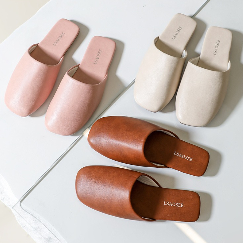 Concise Comfort Home Slippers  - đánh giá và giá Women Shoes Japanese Brand