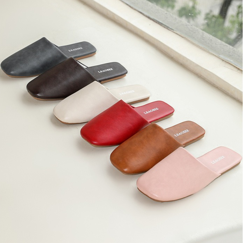 Concise Comfort Home Slippers  - đánh giá và giá Women Shoes Japanese Brand
