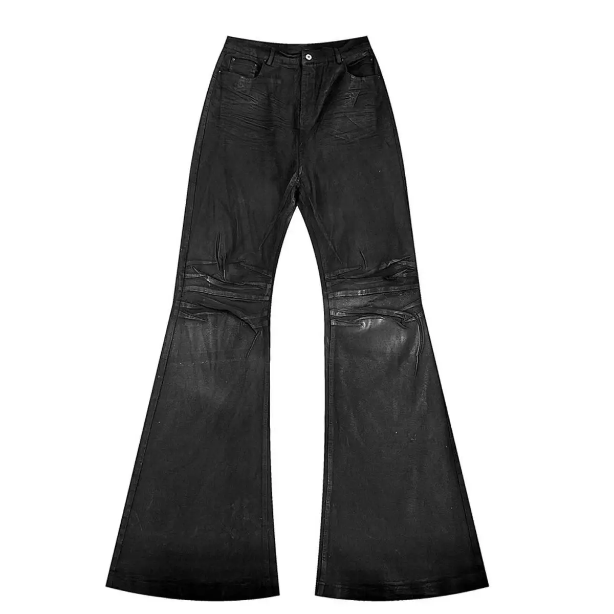 High street coated micro-flare - đánh giá và giá Women Shoes Jeans
