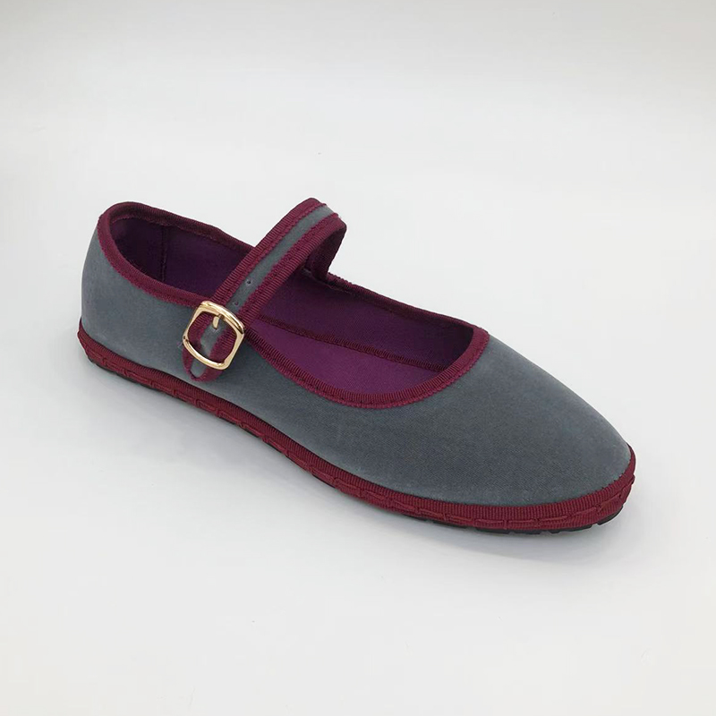 Gray Mary Jeans Flats Shoes Wo - đánh giá và giá Women Shoes Jeans