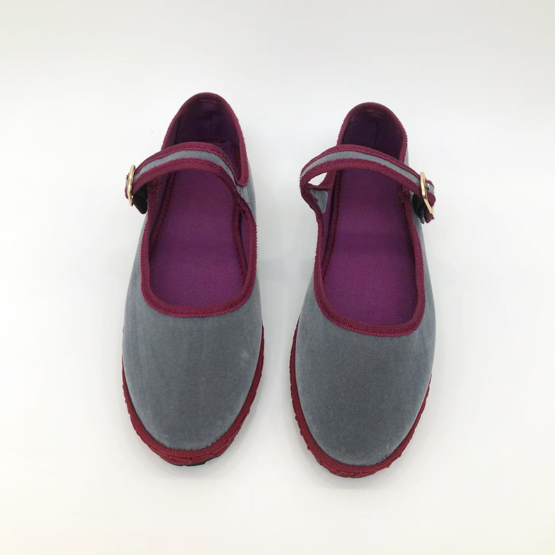 Gray Mary Jeans Flats Shoes Wo - đánh giá và giá Women Shoes Jeans