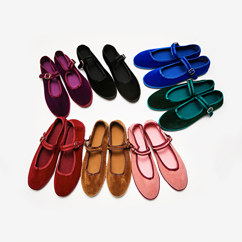 Gray Mary Jeans Flats Shoes Wo - đánh giá và giá Women Shoes Jeans